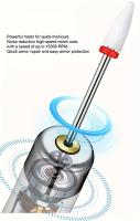 Juego profesional de pulido de uñas eléctrico portátil, con 12 tipos de cabezales de pulido y carga USB (EOEVIR) - details 4