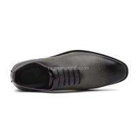 Nuevo vestido de zapato de lujo de cuero para hombre, talla 46, con cordones, zapatos de boda deportivos puntiagudos, moda de fábrica de Wenzhou - details 6