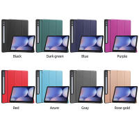 Funda de cuero para Samsung Galaxy Tab S10+ Plus, ligera y duradera, con soporte multiángulo - details 6