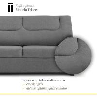 |   Sofá Molo Tribeca 2 Plazas |   Máximo Relax Confort |   140 x 98 x 90 cm Color Gris - details 8
