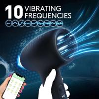 Leten APP Control Remoto Inhalación Automática de Vagina Realista Juguete Sexual para Hombres - details 1