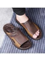 Sandalias de hombre antideslizantes para verano 2025, sandalias casuales para hombre, zapatillas, sandalias de arrastre, zapatos de playa. - details 16