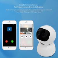 Cámara de doble lente de 2MP 1080P WiFi interior Domo Pan Tilt Cámara con zoom binocular Cámara de vigilancia CCTV - details 10