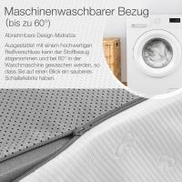 Espuma de Gel con Memoria, Colchón de Espuma, Cómoda y Transpirable, Firmeza Media, Funda - details 1