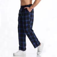 Pantalón de verano con carreaux para hombre, informal, con cordón de ajuste, recto, Harajuku, Hip-hop, para exteriores, diario - details 3