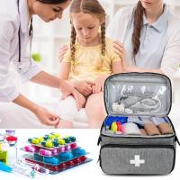 Pequeño Bolsa De Almacenamiento De Medicamentos Portátil Kit De Emergencia Médica Caja De Almacenamiento De Medicamentos Kit Médico - details 2