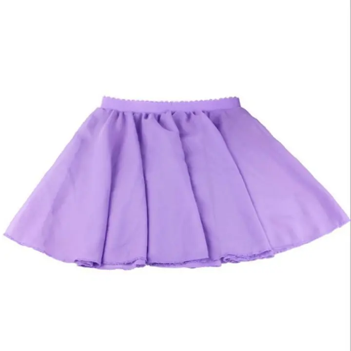 Leotardo Ballet falda tutú para baile elástico gasa Ballet falda de baile encaje alta calidad Falda de baile Ballet niñas - 1