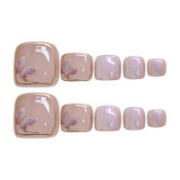 Uñas postizas de color rosa claro, fáciles de quitar, ideales para mujeres y niñas - details 0