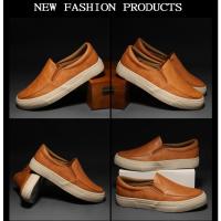 Zapatos Casuales de Cuero Versátiles para Hombres Transpirables, Bajos, a la Moda - details 10