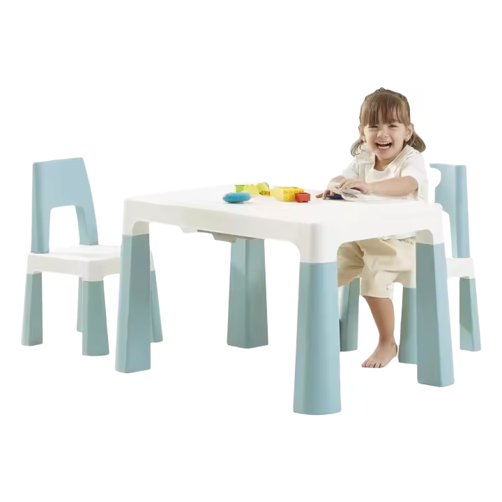 Polipropileno Resistente y Duradero, Blanco y Verde Bosque, H490/ 540 x L780 x P500mm - 1