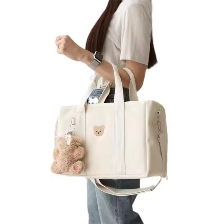 Bolso De Pañales Para Bebé Y Mamá Bolsa De Pañales Maternidad Con Mano Para Carrito De Supermercado Bolsa De Mano Para Mami - 1