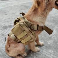 Bolsa, con adhesivo, bolsas de entrenamiento militar K9, arnés para chaleco para perros - details 7