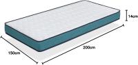 Colchón 90x200 Promo Confort Altura 14 CM Ergonómico, Transpirable. Ideal para cama nido - details 21
