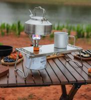 Estufa de Gas Plegable de Acero Inoxidable Portátil para Acampar al Aire Libre - details 1