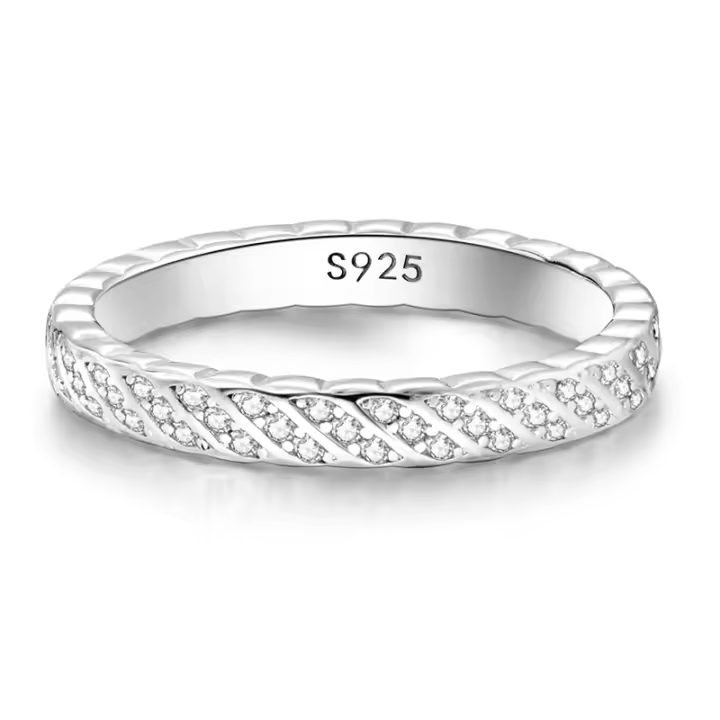 Anillos de Plata de Ley 925 para Mujer, sortija de cerccled colorida with shape de Luna y Estrella, joyería fina para Boda, Compromiso, juegos - 1