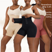 Nueva Sujetador De Cintura Alta Para Mujer Con Enganche Control De Abdomen Elevador De Glúteos Faja Shapewear Corto Slimming - details 2