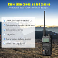 Radio de Paseo Retevis RA685 Carga USB Tipo C Alcance de 1KM-3KM No Impermeable Banda Doble UHF VHF - details 1