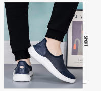 Zapatos deportivos informales transpirables de verano para hombre, finos y ligeros, de un solo pie, zapatos de malla para hombre - details 23