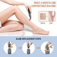 Kit de Cuidado de la Piel Suave y Silk Recortador de Bikini Inalámbrico - details 2