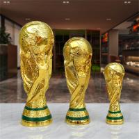 Trofeos de fútbol de resina dorada, decoraciones de resina, regalos para fanáticos, manualidades de decoración para el hogar y la oficina - details 13