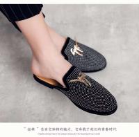 2020 Driver Casual Loafer Zapatos individuales Lino Encaje Casual + Zapatos para hombre - details 9