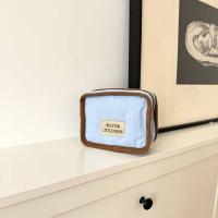 Bolsa de cosméticos portátil de Color contrastante, billetera de estilo coreano, monedero de Color sólido, bolsa de almacenamiento de pañuelos sanitarios suave y ligera - details 23