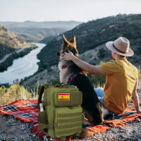 Mochila de viaje Unisex de 30L/25L, bolsa de escalada al aire libre para mujeres y hombres, senderismo, Camping, equipaje, mochila escolar - details 8
