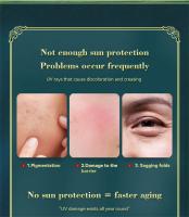 SPF50 PA +++ protector solar para el cuerpo Facial crema solar blanqueadora refrescante no pegajosa antienvejecimiento bloqueador solar hidratante cuidado de la piel - details 0