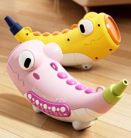 Lindos animales de concha, juguetes vocales para niños, cuerno que puede silbar y cuerno, juguete educativo de entrenamiento muscular Oral para bebés, regalos para niños - details 10