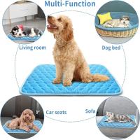 Alfombrilla Refrescante para Mascotas Autorentable, Lavable, Tapiz de Dormir de Seda de Hielo para Perros y Gatos en Verano - details 3