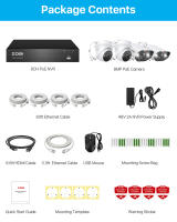 ZOSI-sistema de cámaras de seguridad 4K Ultra HD NVR, 8 canales, 8MP, PoE, detección de personas inteligentes, videovigilancia al aire libre, cámara IP - details 19
