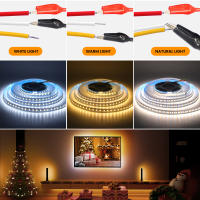 Tira de luces LED de 5M, 2835 Leds/m, no impermeable, cc 12V, CCT, Blanco cálido, Fita, cinta Flexible, luces de cuerda - details 3