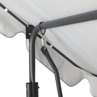 Columpio de Jardín Hollywood Exterior 2 Plazas Parasol Banco Columpio 140x112x150cm Carga 200Kg - details 7