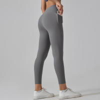 Leggings de Gimnasio Hmidou Pantalones de Yoga de Cintura Alta para Mujeres con Bolsillos - details 47