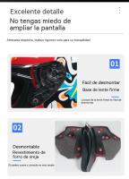 Casco de moto hombre MX Carreras de Locomotora  Protección de Seguridad visera - details 9