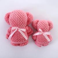 Toalla de oso de terciopelo Coral para decoración del hogar, toalla de lavado de cara súper absorbente, suave, regalo de cumpleaños y boda, 30/75CM - details 12