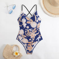 Bañador de Una Pieza 2025 Bikini Ajustable con Estampado Digital Trajes de Baño Sexys Adelgazantes - details 1