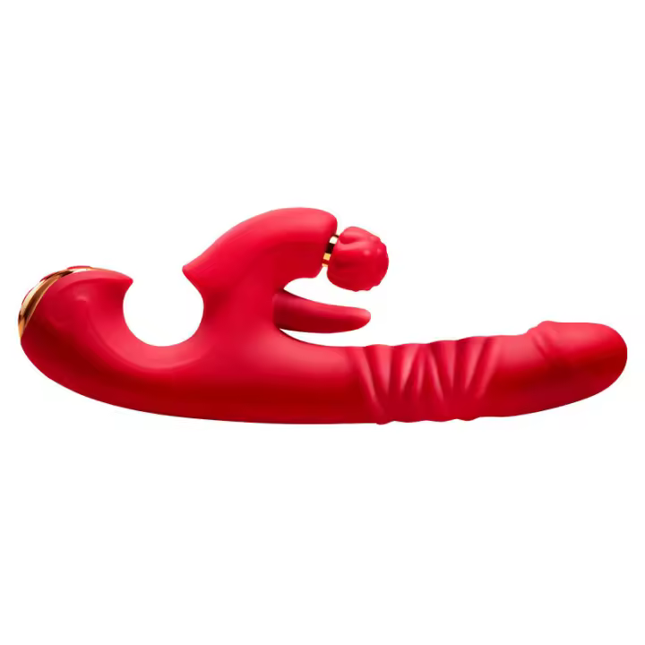 Juguetes Sexuales, Popular Dany Totalmente Automático Giratorio Clítoris Vibrador Retráctil Simulación Femenina Pene Orgasmo Palo - 1