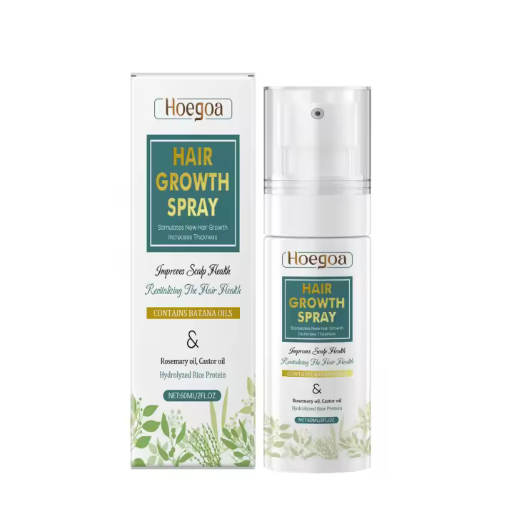 HOEGOA Spray Capilar Fuerte Hidratante Nutrición del Cuero Cabelludo Cuidado de la Raíz - 1