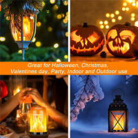 LED Night Light Flame Light Bulb 4 Modes Fire Bulb Lamp Christmas Party Outdoor Indoor Home Decor E27 Base Flickering Nightlight - details 15