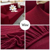 Funda elástica gruesa para sofá, Protector de sillón para sala de estar, 1/2/3/4 asientos - details 18