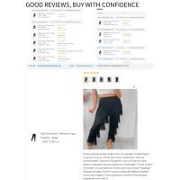 Pantalones con Flecos de Múltiples Capas para Mujer 2024 Pantalones de Baile de Color Sólido con Borlas Ropa de Fiesta de Talla Grande - details 2
