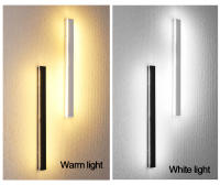 Luz de pared para exteriores, lámpara moderna de pared resistente al agua IP65, para AC85-265V, porche, puerta, 1800, 2000mm de largo, color negro - details 8