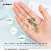 Cápsulas de Moringa de hoja - details 2