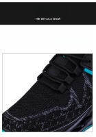 Zapatillas de moda de los hombres transpirables delgada tendencia de malla zapatos deportivos para correr Casual zapatos de hoja de fondo suave - details 6