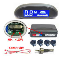 Risinglon-Kit de Sensor de aparcamiento para coche, Monitor LED inverso automático, 4 sensores, sistema Detector de Radar, pantalla de retroiluminación - details 2