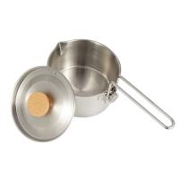 Olla de Acero Inoxidable Multifuncional para Acampar 1L Ideal para Cocinar en la Montaña y Picnic - details 2