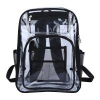 Mochila Cabina PVC Transparente 20L - Impermeable para Viajes y Gimnasio |   Diseño Moderno con Compartimento Seguro - details 3