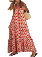 Vestido Boho Largo sin Mangas Vestido de Playa Bohemio para Mujer en Verano - details 5