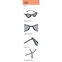 Nuevas gafas de sol tipo ojo de gato, gafas de sol retro de moda para hombres y mujeres, gafas de montura pequeña - details 1